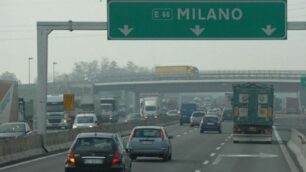 L’autostrada A4 verso Milano