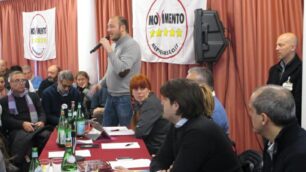 I «grillini» in assemblea a Carate Brianza