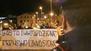 Una manifestazione di Forza Nuova (foto archivio)