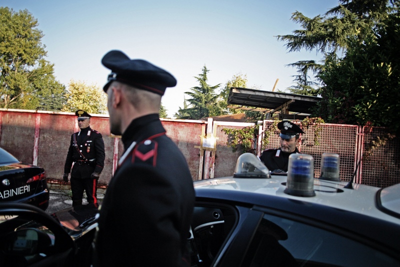 I carabinieri di Monza in azione