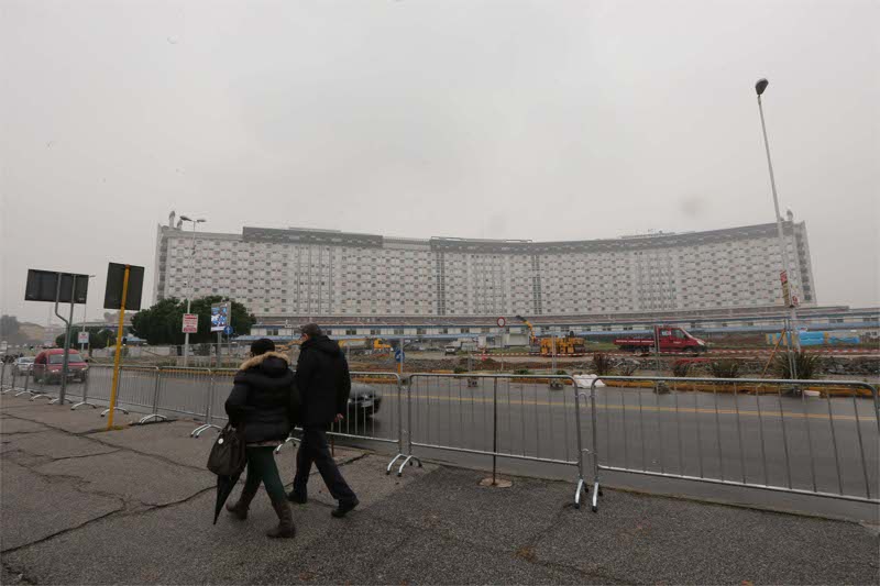 Monza, l’ospedale San Gerardo (Foto Radaelli)