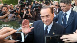 L’ex premier Presidente del Consiglio Silvio Berlusconi