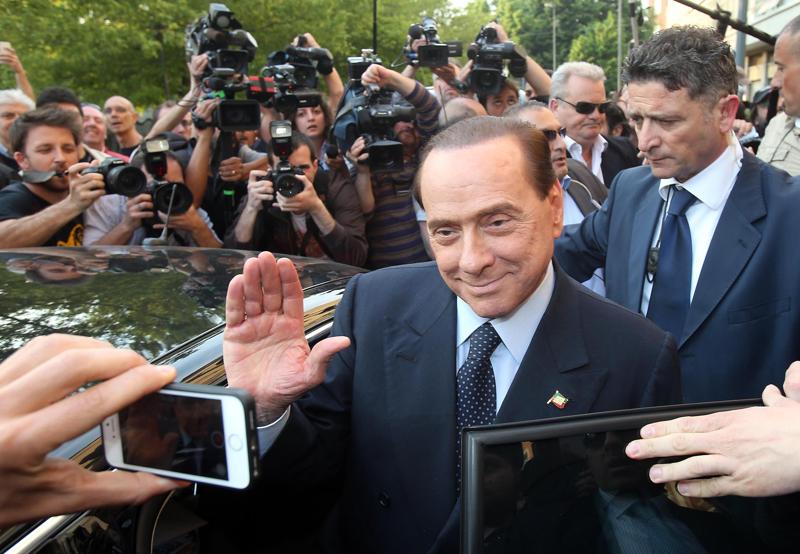 L’ex premier Presidente del Consiglio Silvio Berlusconi