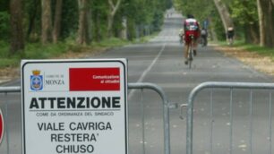 Chiude il parco di Monza a causa del vento, traffico nel caos