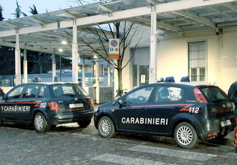 Un controllo dei carabinieri