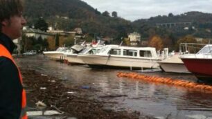 Il lago di Pusiano cresce: in serata il colmo, allerta per il Lambro