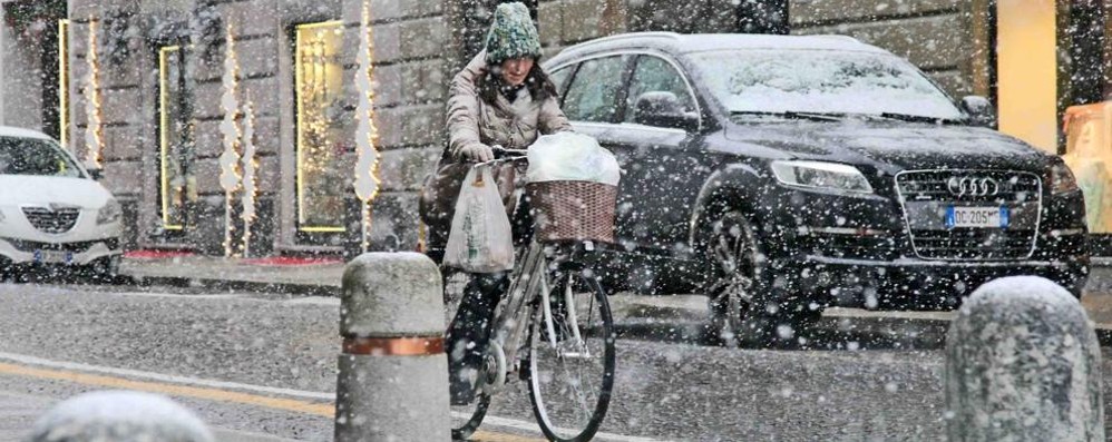 Meteo, mercoledì in Brianza arriva la neve