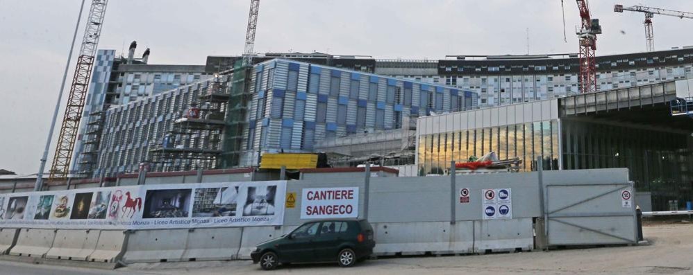 Monza cantiere ospedale san Gerardo