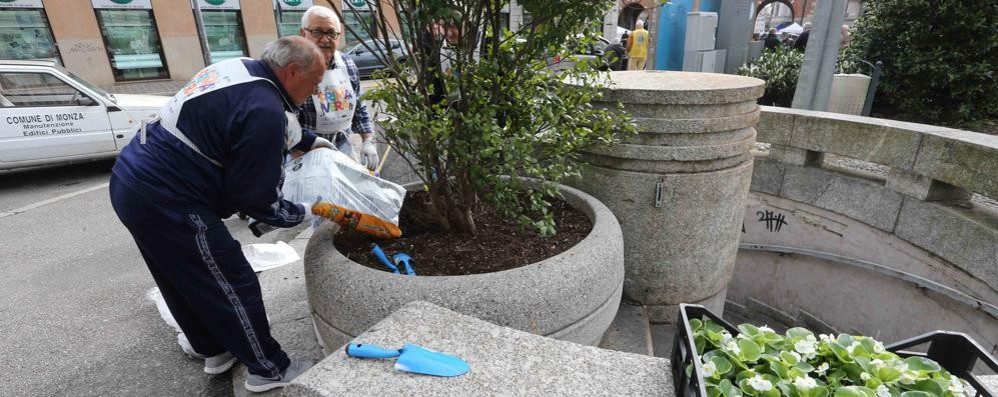 Volontari al lavoro per l’ultima edizione delle Pulizie di primavera a Monza