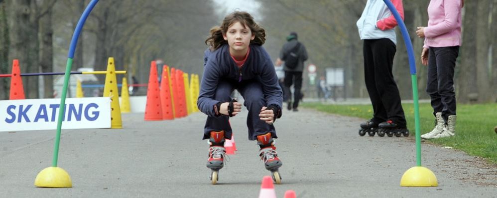 Sport nel parco di Monza