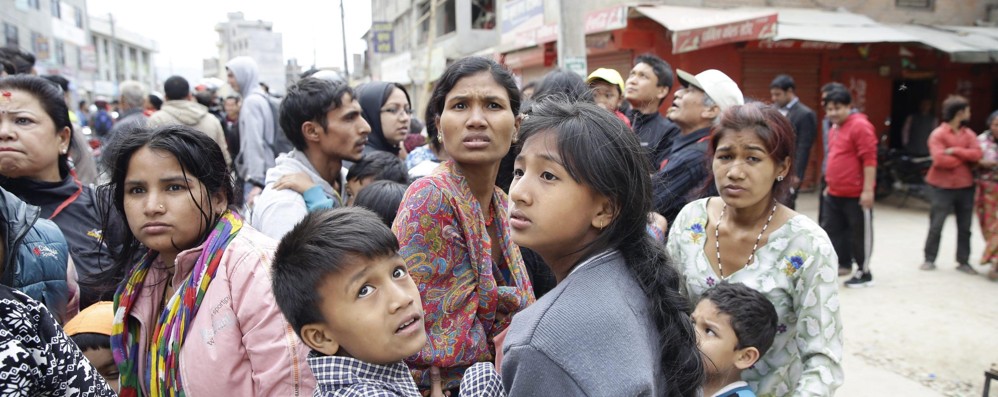 Il terremoto ha portato distruzione e paura, aiutiamo la popolazione nepalese