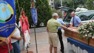 Monza, i funerali di Giorgio Albani