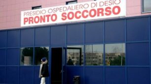 Il pronto soccorso dell'ospedale di Desio