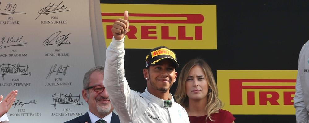 Lewis Hamilton al Gran premio d’Italia