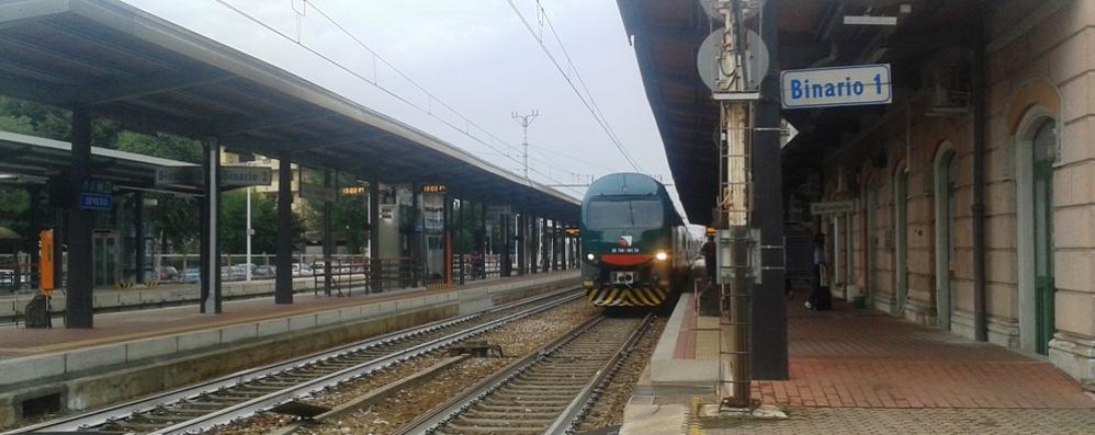 La stazione di Seveso dove è avvenuto il furto