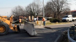 Cesano Maderno, la riapertura del ponte di via Manzoni