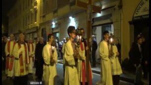 La Via Crucis a Monza con il cardinale Scola