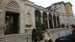 L’ingresso del tribunale di Monza