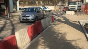 Arcore, cantiere in via Trento Trieste: dal 6 marzo la strada chiude per due settimane