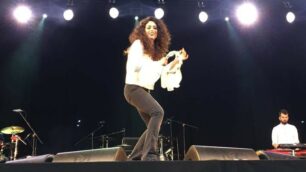 Brianza Rock Festival 2015: Angelica Schiatti e i Santa Margaret sul palco dell'autodromo di Monza nella prima serata