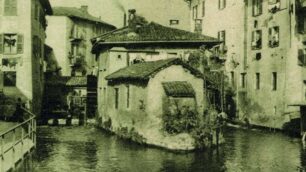 Monza, 1903: il Lambro e i molini detti di San Giovanni Battista