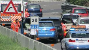 Valassina incidente 25 aprile Briosco