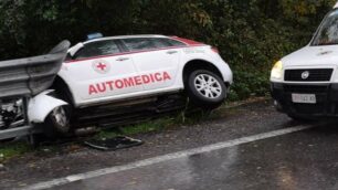 L’auto incidentata