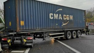 Incidente Statale 36 Valassina Briosco auto camion