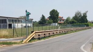 Lesmo: la pista ciclopedonale di via Ratti