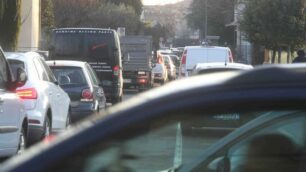 Monza Traffico quartiere Cazzaniga