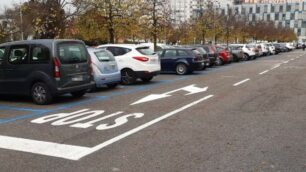 Monza segnaletica parcheggio ospedale San Gerardo