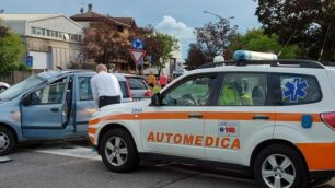 Desio incidente via Forlanini mercoledì 17 giugno 2020