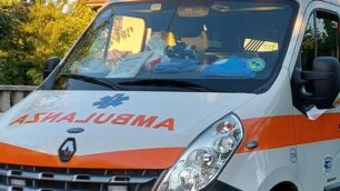 A soccorrere l’anziano un’ambulanza e un’auto medica