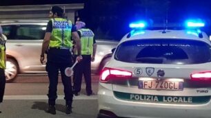 La polizia locale di Monza