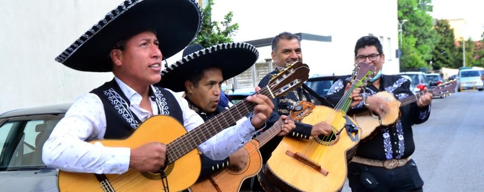 Le serenate Mariachi a Lissone