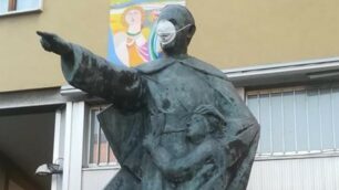 Statua Padre Monti a Bovisio Masciago