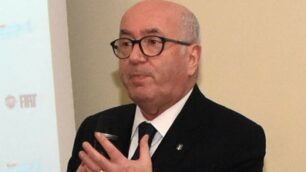 Carlo Tavecchio all’inaugurazione centro Figc a Verano Brianza