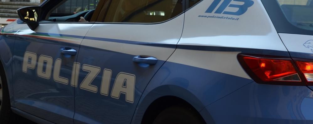 Una volante della polizia