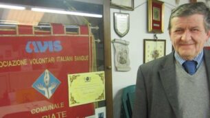 Giuliano Buratti, storico presidente dell’Avis di Albiate, passa il testimone