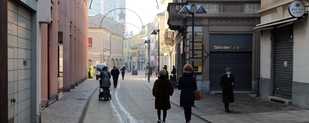 Il centro storico, cuore commerciale della città