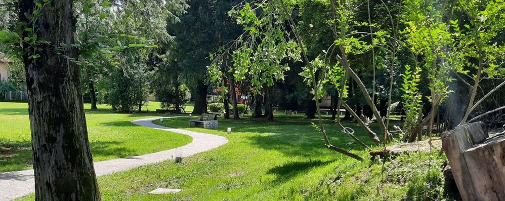 Il parco di villa Borgia