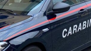 Un’auto dei carabinieri