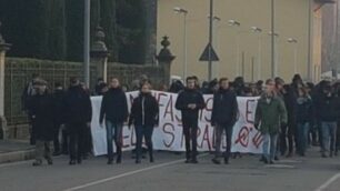 Monza corteo Foa Boccaccio domenica 28 gennaio 2018 - foto d’archivio