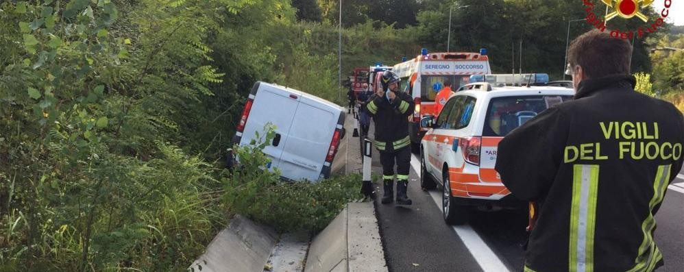 La scena dell’incidente