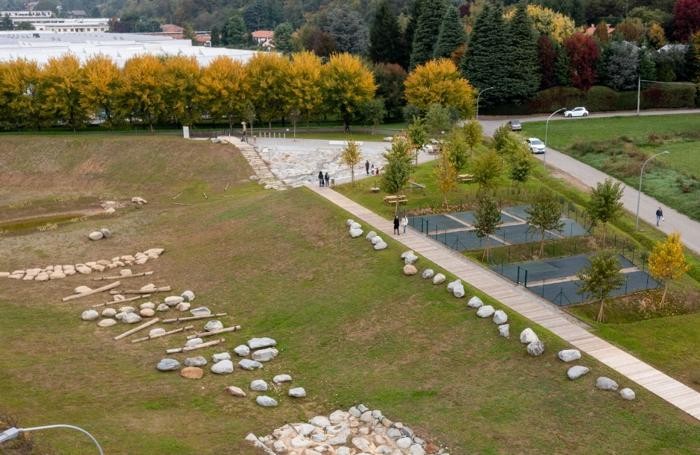 Arcore inaugurazione parco dell'acqua