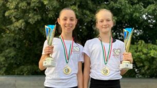 web pattinaggio skating sovico le atlete astrid Frigerio e Federica barni campionesse italiane