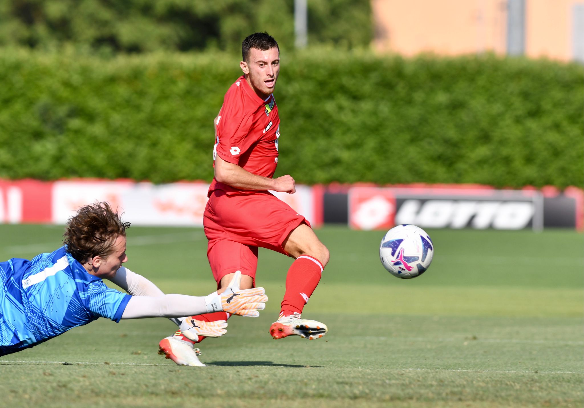 Calcio Serie A Monza amichevole Lugano II