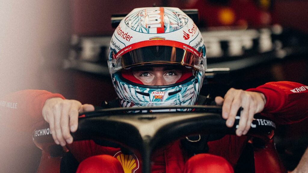 Ferrari Charles Leclerc - foto da Facebook pagina ufficiale