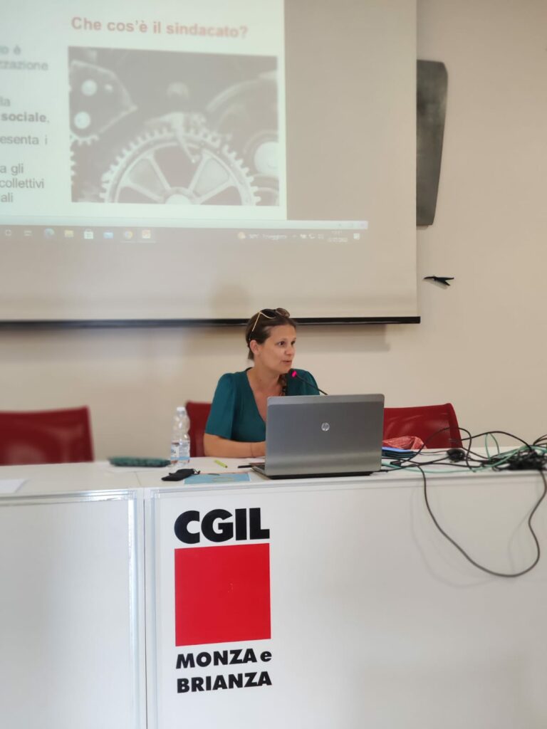 Lezione Summer School Cgil Monza Brianza