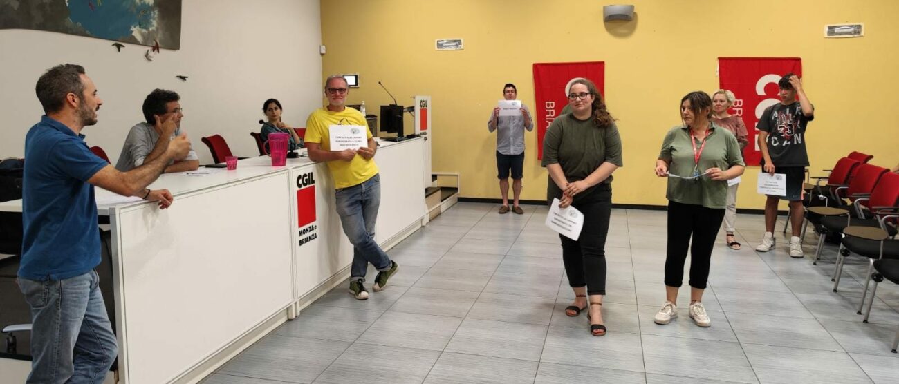 Lezione Summer School Cgil Monza Brianza